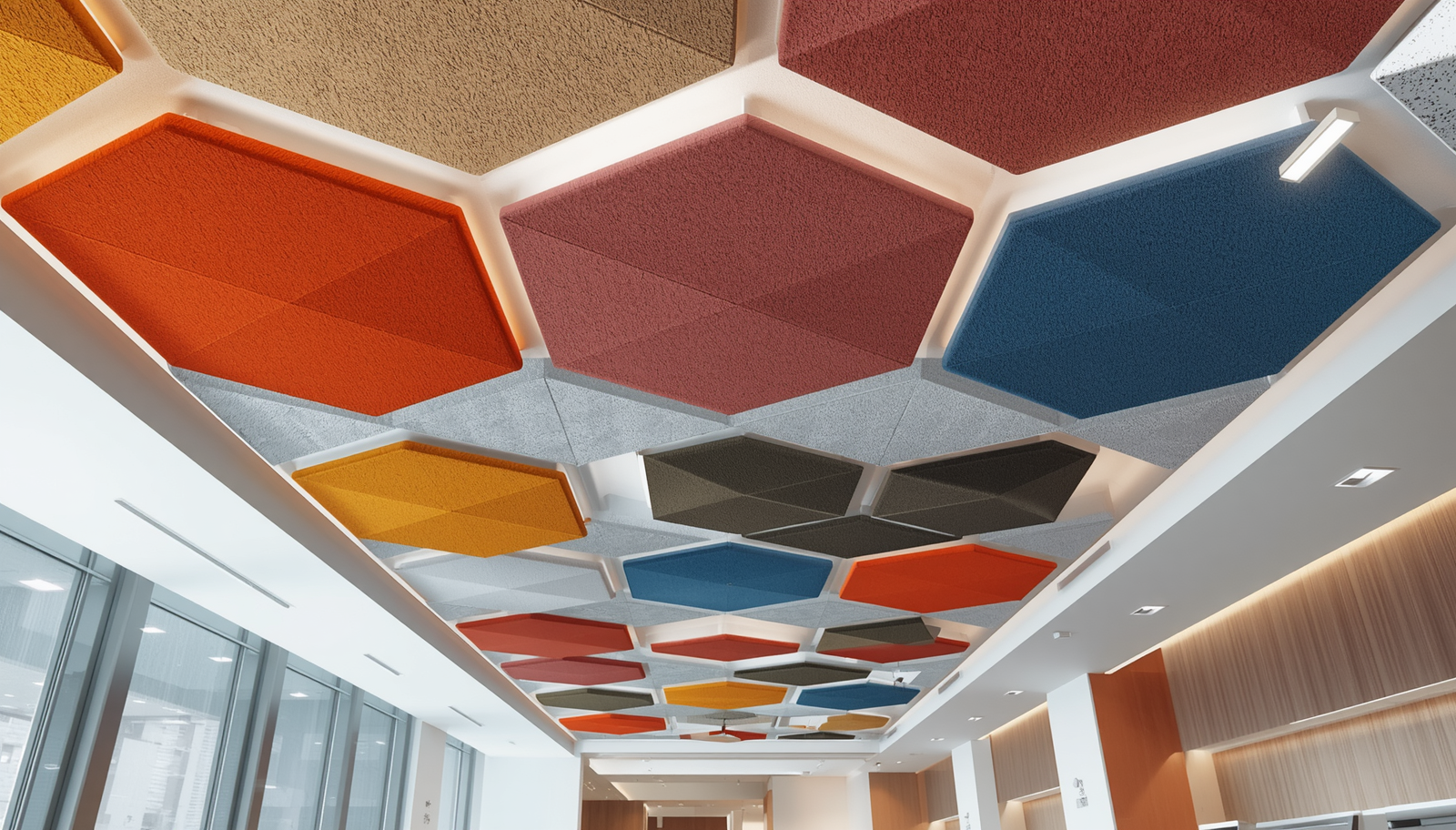 ceiling panels for office noise reduction